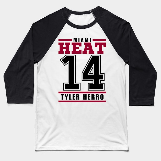 Miami Heat Herro 14 Basketball Player Baseball T-Shirt by ArsenBills